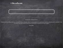 Tablet Screenshot of i-like-nsfw.com